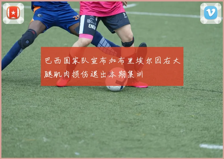 巴西国家队宣布加布里埃尔因右大腿肌肉损伤退出本期集训